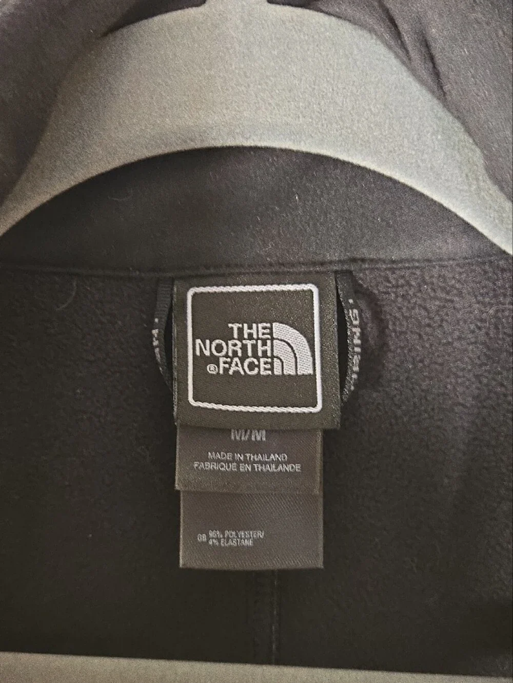 The North Face Dark Gray/Black TNF APEX Vest - Men's Size M